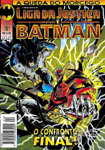 Liga da Justiça e Batman n° 24 - Abril
