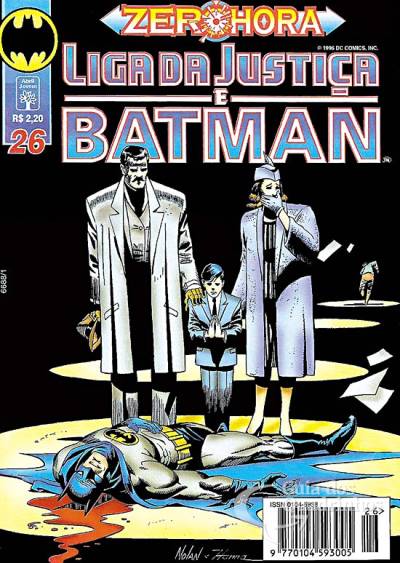 Liga da Justiça e Batman n° 26 - Abril