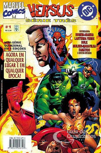 Marvel Versus DC - Série Três n° 1 - Abril