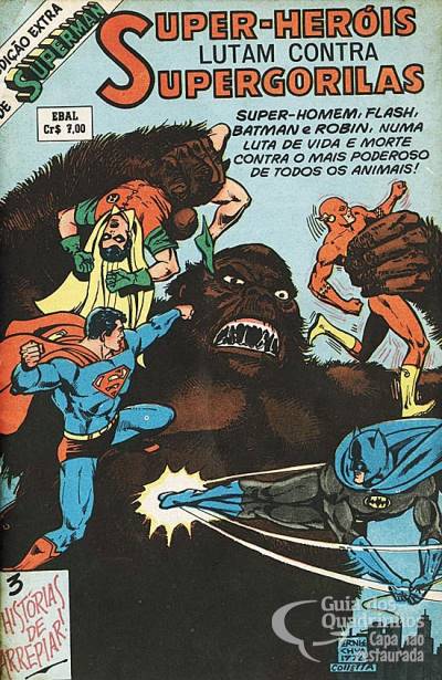 Super-Heróis Lutam Contra Supergorilas (Edição Extra de Superman) - Ebal