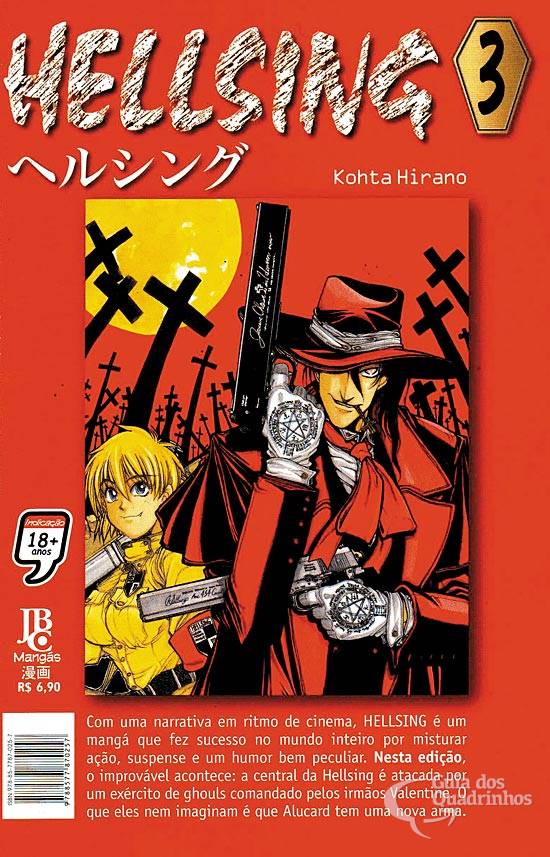 Manga Hellsing Coleção Completa Volumes 1° Ao 10° Jbc