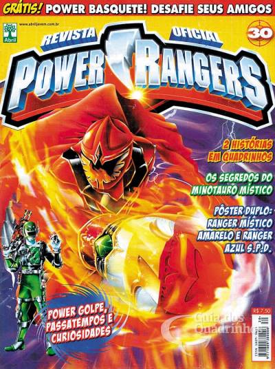 Revista Oficial Power Rangers n° 30 - Abril