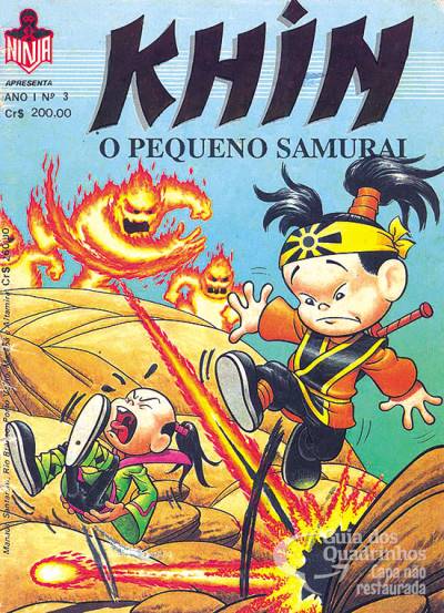 Khin O Pequeno Samurai n° 3 - Ninja