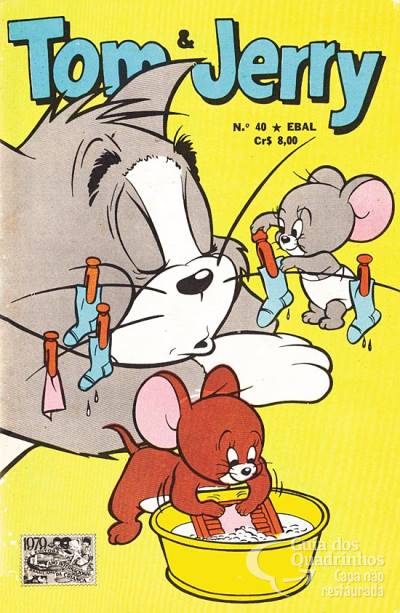 Tom & Jerry em Cores n° 40 - Ebal