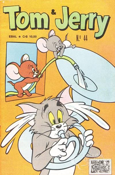 Tom & Jerry em Cores n° 44 - Ebal