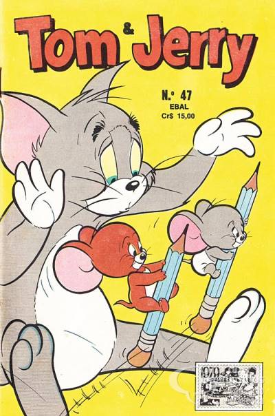 Tom & Jerry em Cores n° 47 - Ebal