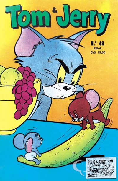 Tom & Jerry em Cores n° 48 - Ebal