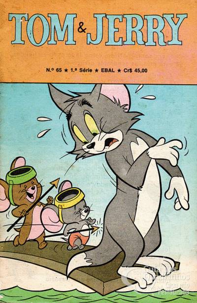 Tom & Jerry em Cores n° 65 - Ebal