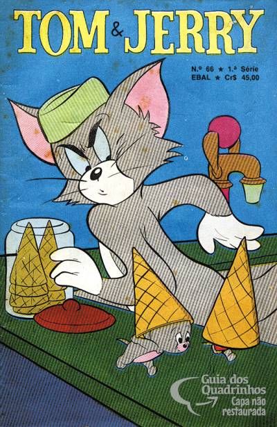 Tom & Jerry em Cores n° 66 - Ebal