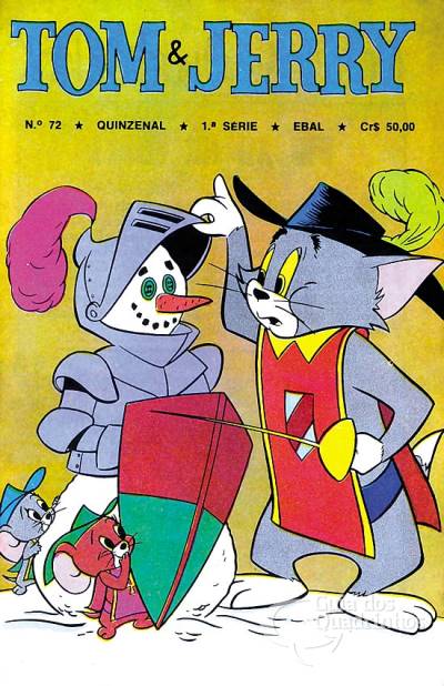 Tom & Jerry em Cores n° 72 - Ebal