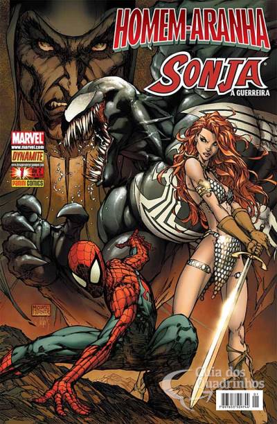 Homem-Aranha & Sonja, A Guerreira n° 1 - Panini