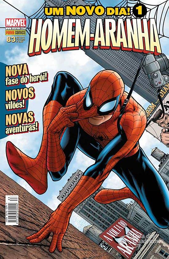 A Teia do Homem-Aranha Superior - 1ª Série/Panini n° 1-2-3-4-7-8