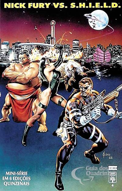 Nick Fury Vs. S.H.I.E.L.D. n° 4 - Abril