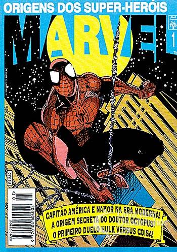 Origens dos Super-Heróis Marvel n° 1 - Abril
