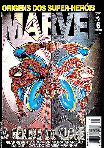 Origens dos Super-Heróis Marvel n° 6 - Abril