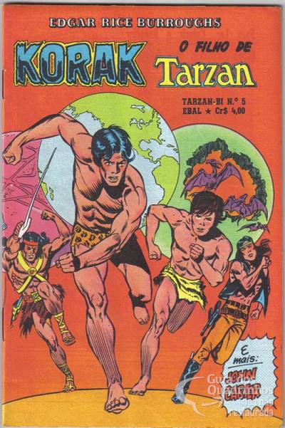 Korak, O Filho de Tarzan (Tarzan-Bi) (Em Formatinho) n° 5 - Ebal