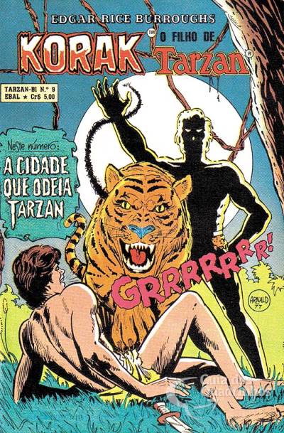 Korak, O Filho de Tarzan (Tarzan-Bi) (Em Formatinho) n° 9 - Ebal