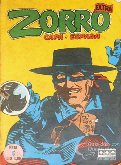Zorro Extra (Capa e Espada) n° 6 - Ebal