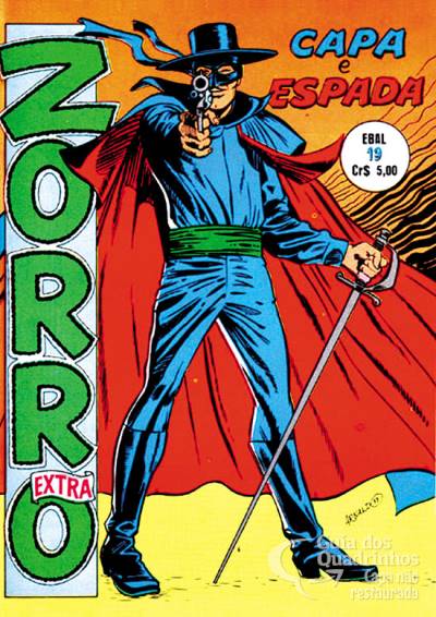 Zorro Extra (Capa e Espada) n° 19 - Ebal