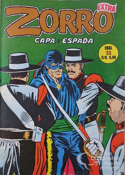 Zorro Extra (Capa e Espada) n° 32 - Ebal