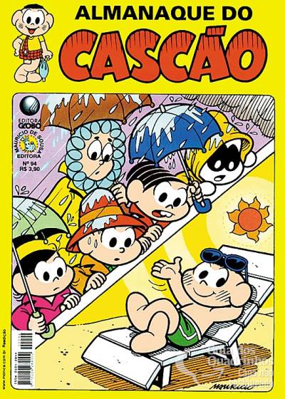 Almanaque do Cascão n° 94 - Globo
