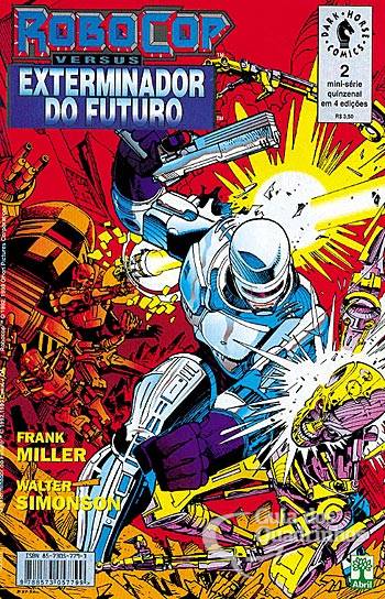 Robocop Versus Exterminador do Futuro n° 2 - Abril
