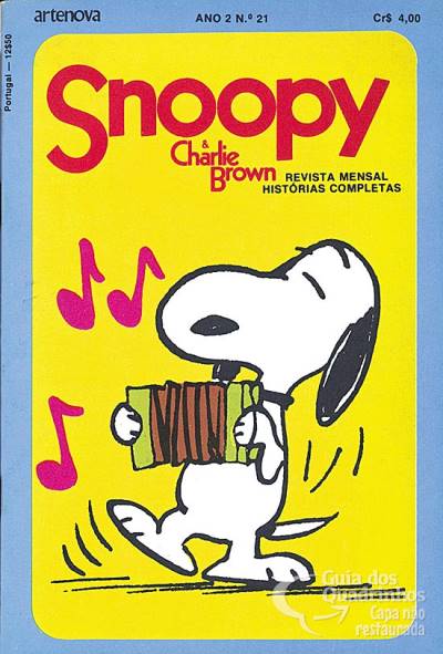 Snoopy & Charlie Brown n° 21 - Artenova