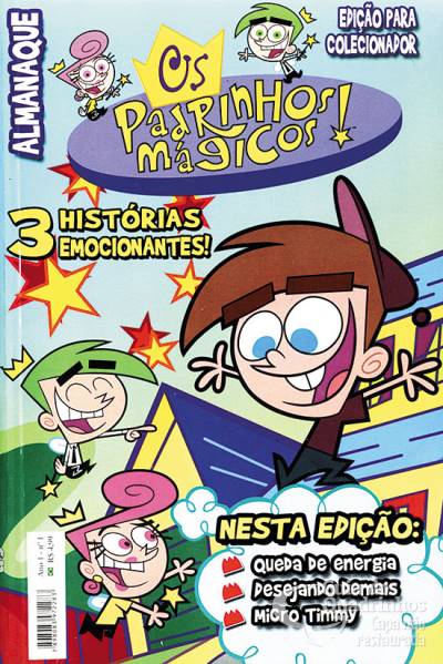 Almanaque Quadrinhos Os Padrinhos Mágicos n° 1 - On Line