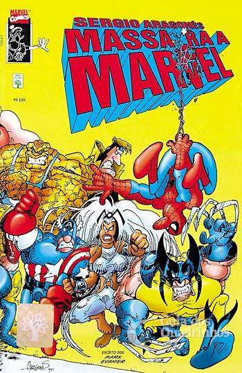 Sergio Aragonés Massacra a Marvel - Abril