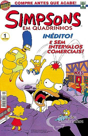 Simpsons em Quadrinhos n° 1 - Abril