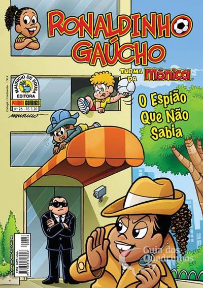 Ronaldinho Gaúcho n° 26 - Panini