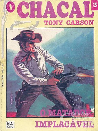 Chacal, O - Tony Carson, O Matador n° 3 - Blc