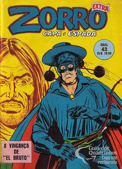 Zorro Extra (Capa e Espada) n° 42 - Ebal