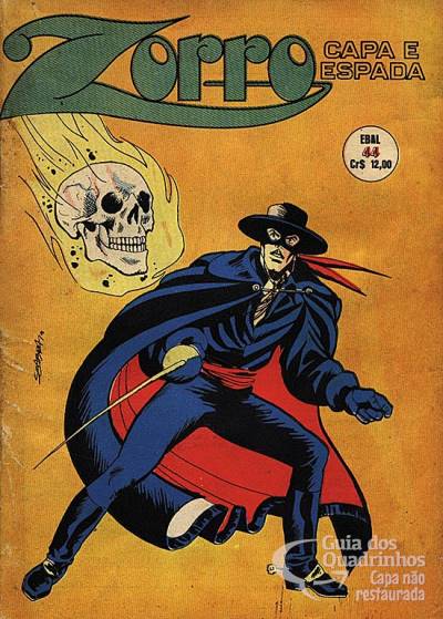 Zorro Extra (Capa e Espada) n° 44 - Ebal
