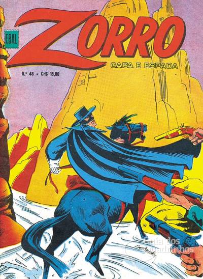 Zorro Extra (Capa e Espada) n° 48 - Ebal