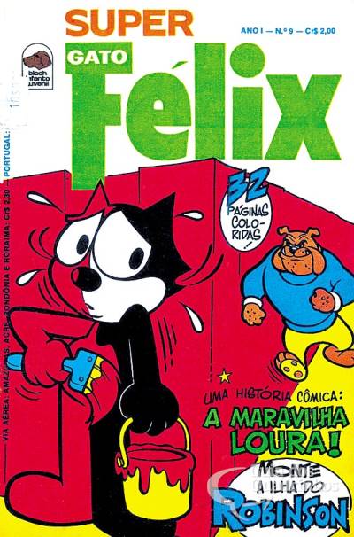 Super Gato Félix n° 9 - Bloch