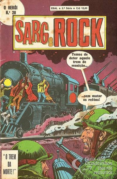 Sarg. Rock (O Herói em Formatinho) n° 28 - Ebal