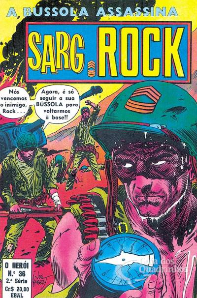 Sarg. Rock (O Herói em Formatinho) n° 36 - Ebal