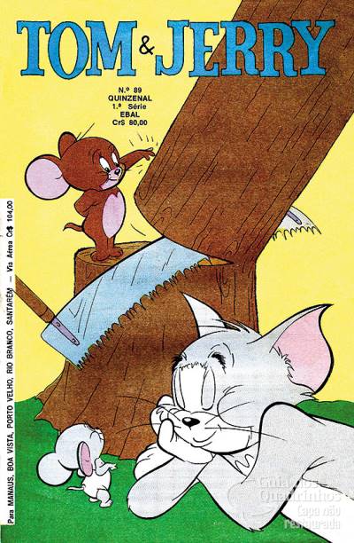 Tom & Jerry em Cores n° 89 - Ebal