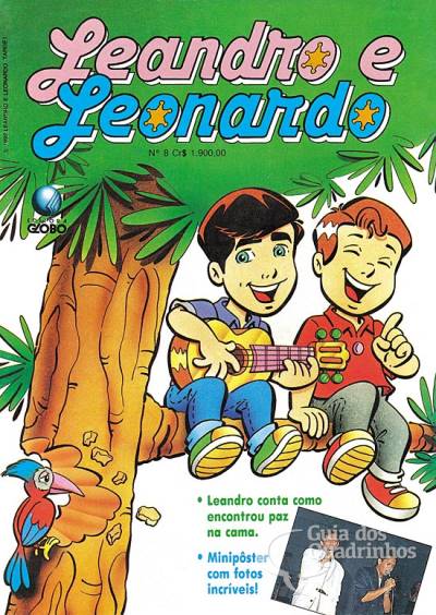 Leandro e Leonardo em Quadrinhos n° 8 - Globo