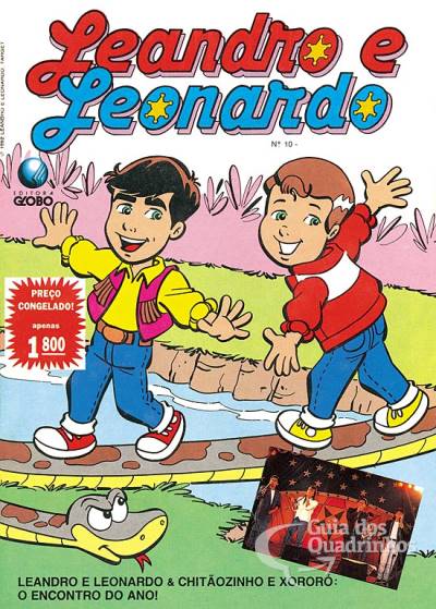 Leandro e Leonardo em Quadrinhos n° 10 - Globo