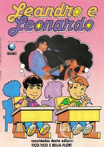 Leandro e Leonardo em Quadrinhos n° 12 - Globo