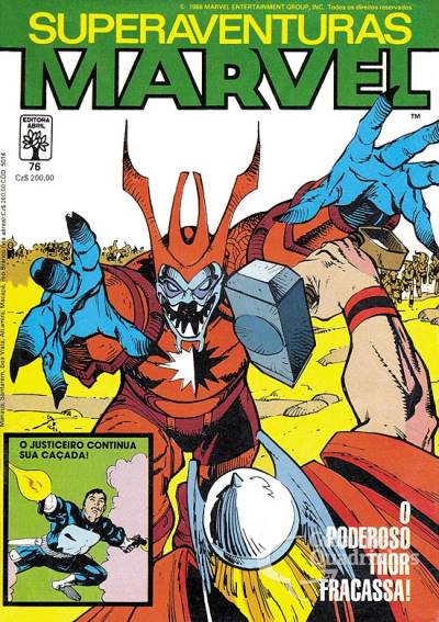Superaventuras Marvel n° 76 - Abril