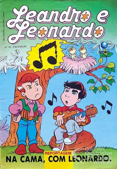 Leandro e Leonardo em Quadrinhos n° 16 - Globo