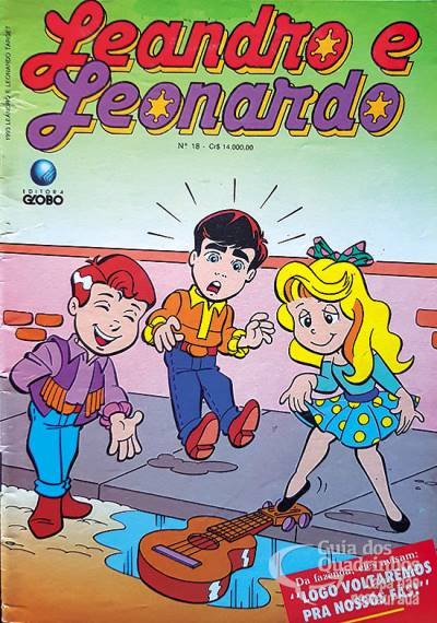 Leandro e Leonardo em Quadrinhos n° 18 - Globo