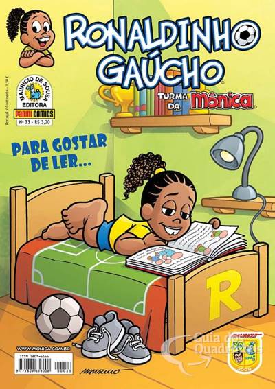 Ronaldinho Gaúcho n° 33 - Panini