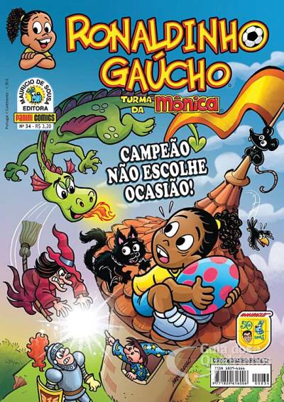 Ronaldinho Gaúcho n° 34 - Panini