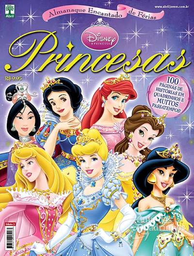 Almanaque Encantado de Férias Princesas n° 3 - Abril
