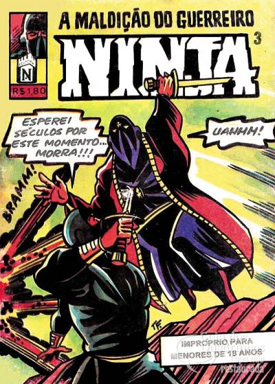Maldição do Guerreiro Ninja, A n° 3 - Noblet