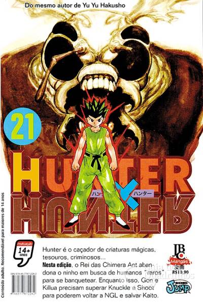 Hunter X Hunter n° 21 - JBC